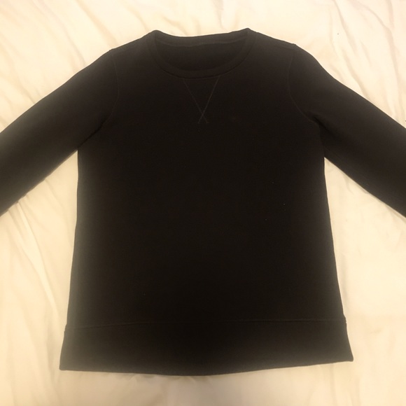 Lululemon Black Crew Neck Sweater - Picture 1 of 3